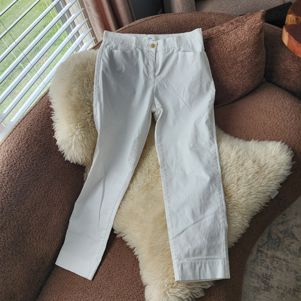 Brax Feel Good Mara Summer Trousers In White🌿